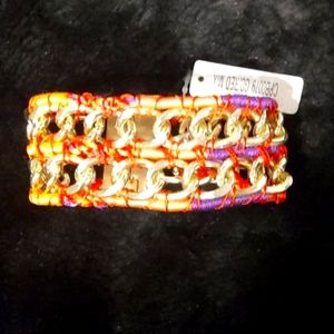 NWT 2 Chain and friendship braided braclet